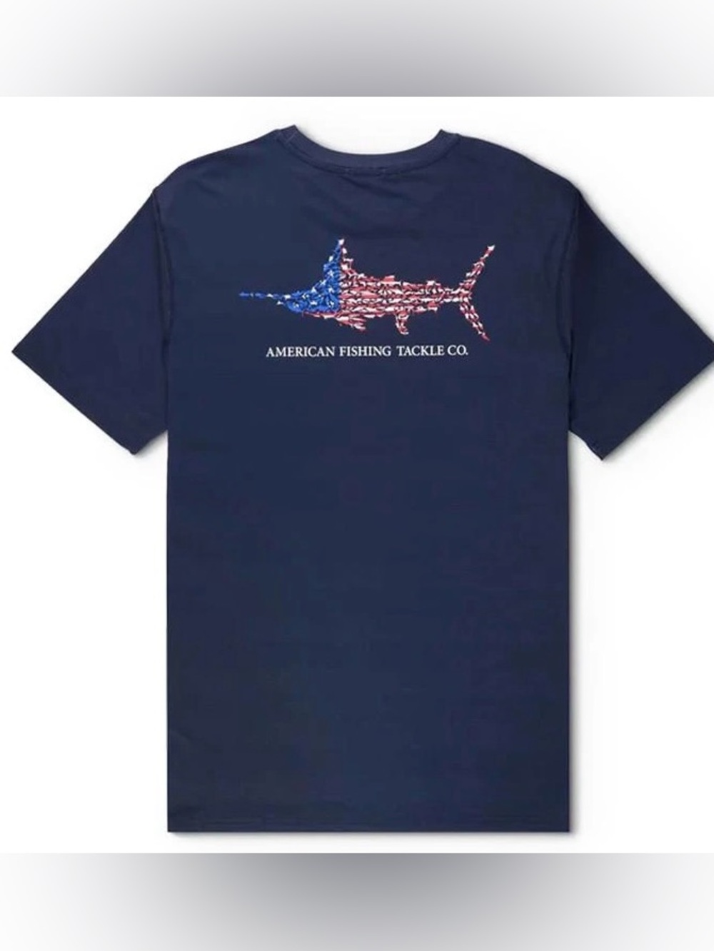 Boys Aftco Jigfish americana short sleeve• Size Small